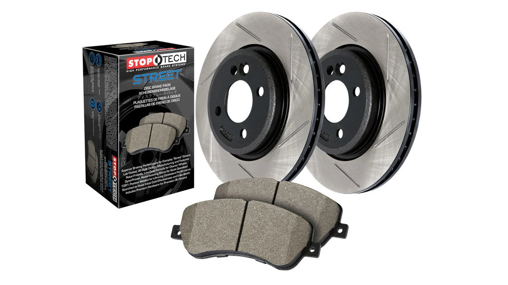 Street Axle Pack, Slotted, Front