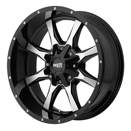 Wheel Pros Moto Metal MO970 18X10 6X135/5.5 RED CLR G-BLK -24M MO97081067324NRC