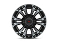 XD851 20x9 5x127.00/5x139.70 SATIN BLACK W/ GRAY TINT (18 mm)