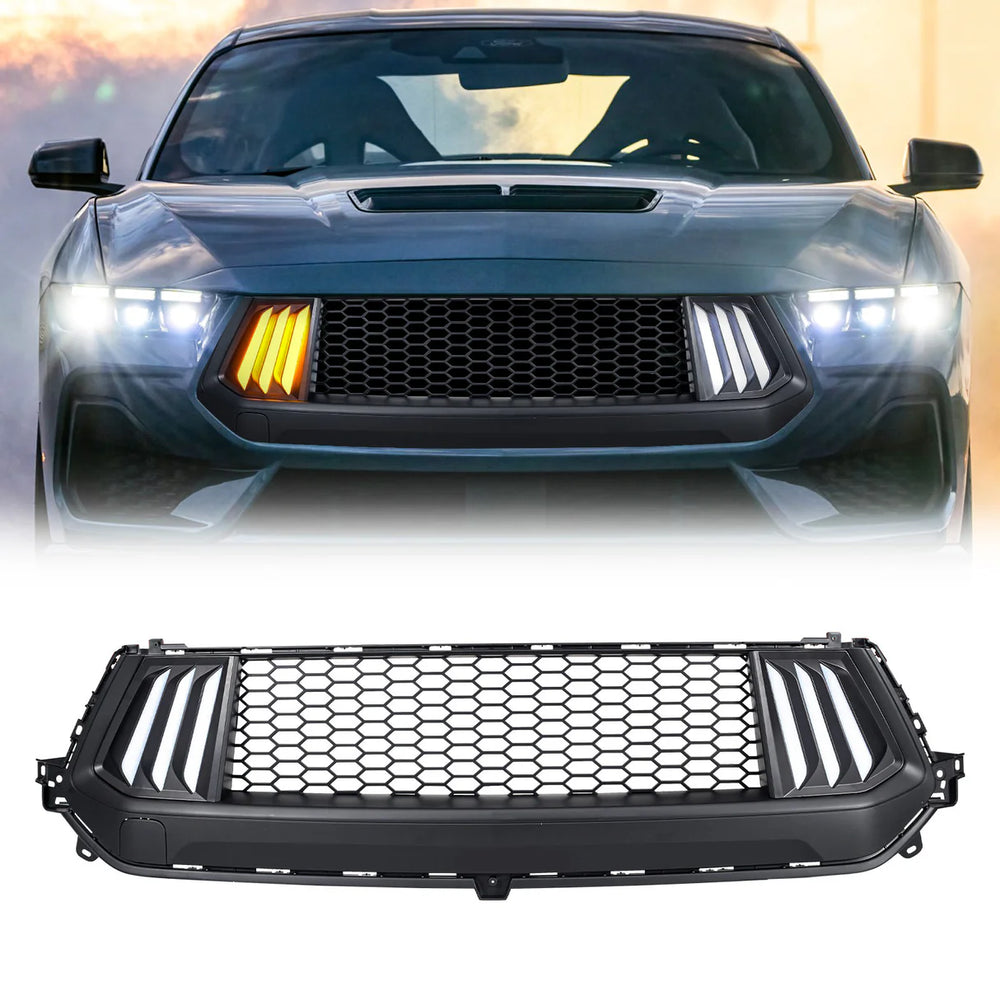 KNIFE STYLE FRONT UPPER GRILLE W/ L