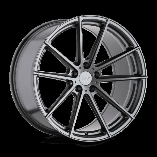 ~(27 lbs. 22X22X12)~ TSW BATHURST 20x10.0 5/112 ET40 CB72.1 GLOSS GUNMETAL