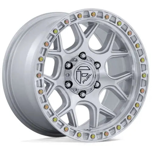 FUEL WHEELS PUMA 17X9 5X5 71 1 G-SLV-MCH-FC CAST ALUMINUM GLOSS SILVER W MACHINED FACE FC908SD17905001