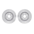 R1 Concepts Brake Rotor- D/S - Silver Fits Cadillac CTS