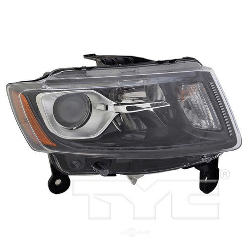 1416 JP GRAND CHEROKEE HALOGEN BLK HEADLIGHT ASSY RH