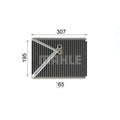 A/C Evaporator Core
