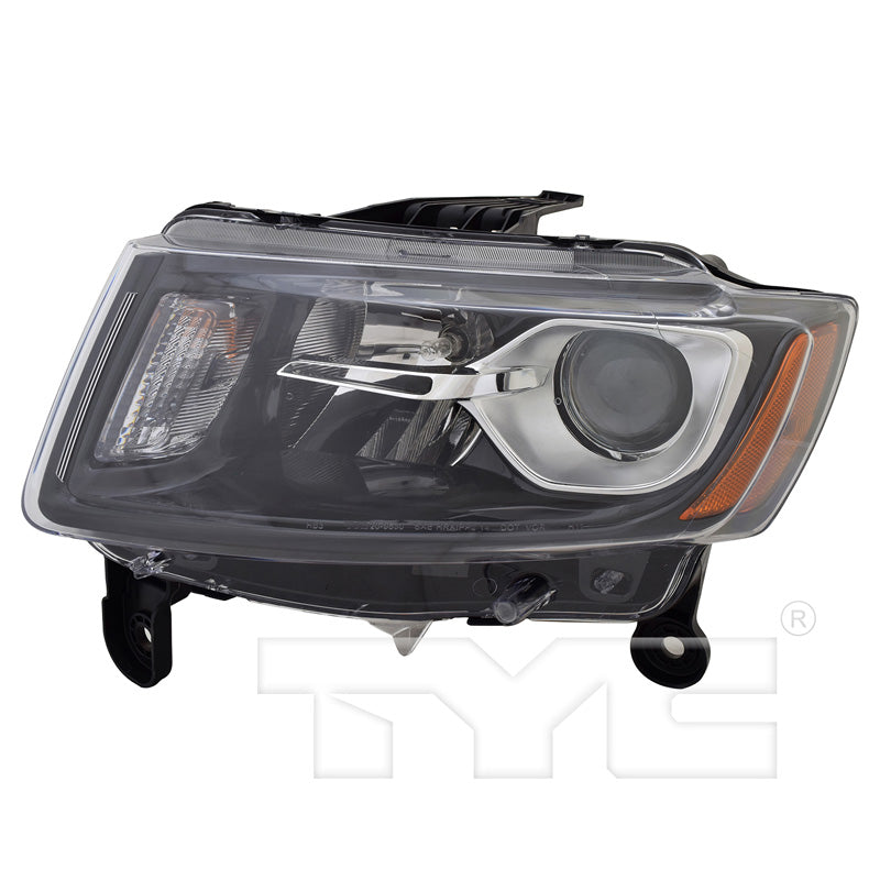 1416 JP GRAND CHEROKEE HALGN BLK HEADLIGHT ASSY LH