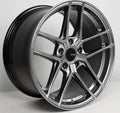 Enkei TY-5 18x9.5 5x100 45mm offset 72.6mm Bore Hyper Silver