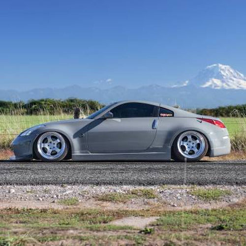 2003-2008 Nissan 350Z Z33 Duraflex J-Spec Rear Lip Under Spoiler Air Dam - 1 Piece