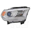 CAPA 1415 DG DRNGO HALGN W/O LED DRL CHR HEADLAMP ASSY RH