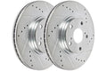 R1 19-24 Nissan Altima Front & Rear Carbon Coated Brake Rotor Set w/Optimum OE Pads and Hardware