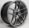 Enkei TY5 18x9.5 5x120 35mm Offset 72.6mm Bore Hyper Silver Wheel