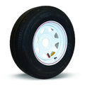 RADIAL TIRE ST235/85R16 LOAD RATING : E 10PLY RATED 36440 LBS