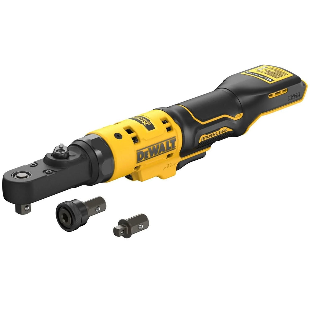 12V XTREME MAX BRUSHLESS CORDLESS 3/8+1/4IN SEALED HEAD COMPACT RATCHET TOOL (TOOL ONLY)