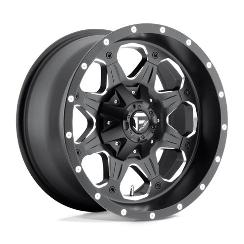 FUEL WHEELS BOOST 18X9 5X150 NB 5.50 110.3 14MM CAST ALUMINUM MATTE BLACK MILLED D53418905655