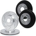 R1 Concepts Brake Rotor Drum- D/S - Silver Fits Volkswagen Jetta