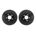 R1 Concepts Brake Rotor- D/S - Black Fits Ford Explorer