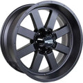 MO962 22x10 8x165.10 GLOSS BLACK W/ MILLED ACCENTS (18 mm)