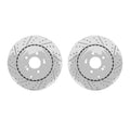 DFC 18-25 Genesis G70 Rear Drilled & Slotted Geoperformance Rotors