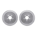R1 Concepts Brake Rotor- D/S - Silver Fits Lincoln Town