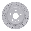 DFC 10-20 Buick Allure Rear Drilled & Slotted Geoperformance Rotors 5000 Advanced Pads w/Hardware