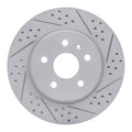 DFC 10-20 Buick Allure Rear Drilled & Slotted Geoperformance Rotors 5000 Advanced Pads w/Hardware