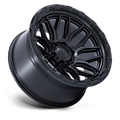 FUEL WHEELS SURGE 20X9 5X5 71 20 M-BLK GB-LP CAST ALUMINUM MATTE BLACK W GLOSS BLACK LIP FC881MB20905020