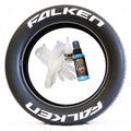 Falken Tire auto part close-up