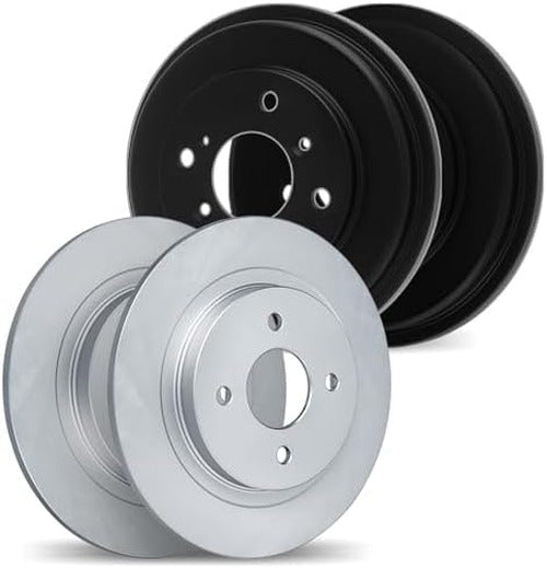 DFC 70-73 Nissan 240Z Front & Rear Geospec Rotors includes Drums