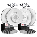 DFC 18-22 Ford EcoSport Front & Rear Geospec Rotors with 5000 Advanced Brake Pads w/Hardware