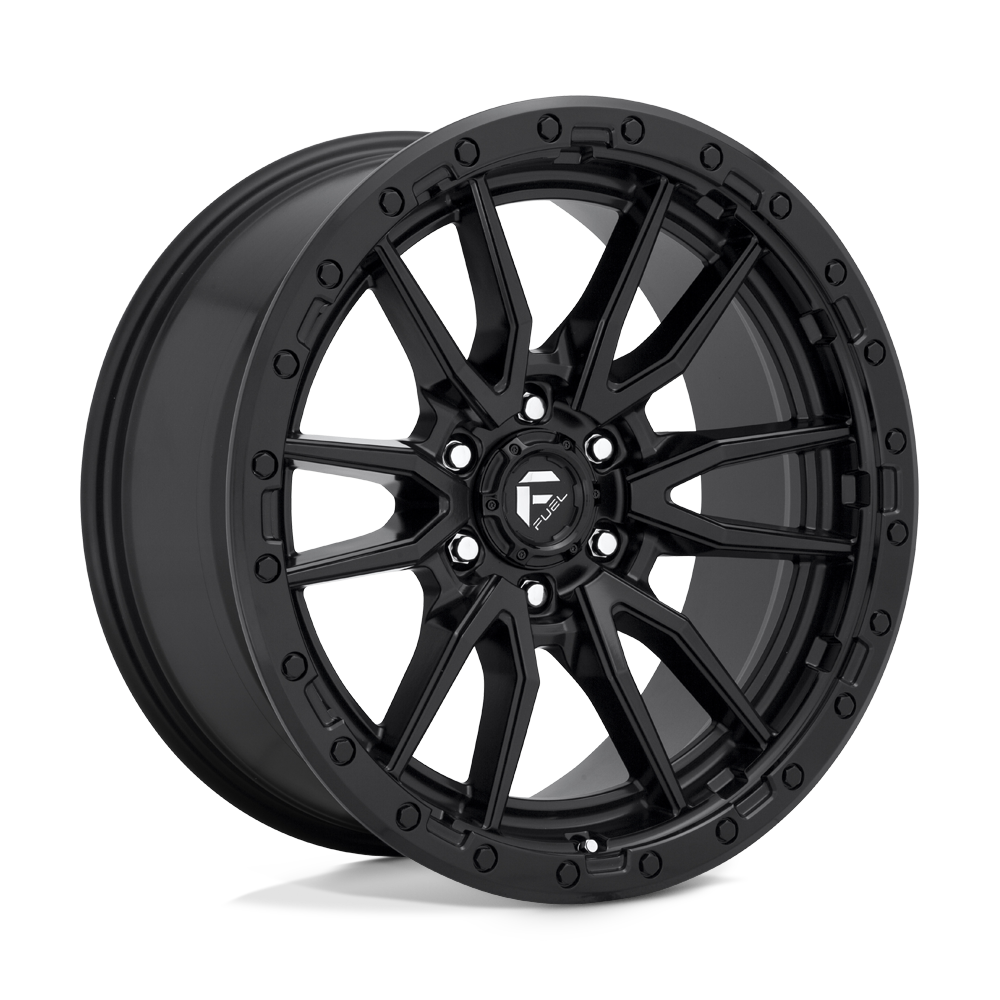 FUEL WHEELS REBEL 20X9 6X4.5 BD 00 CAST ALUMINUM MATTE BLACK D67920908750