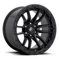 FUEL WHEELS REBEL 20X9 6X4.5 BD 00 CAST ALUMINUM MATTE BLACK D67920908750