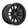 FUEL WHEELS REBEL 20X9 6X4.5 BD 00 CAST ALUMINUM MATTE BLACK D67920908750