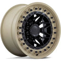 BR008 18X9 6X135 M-BLK SAND-LP 20MM