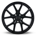 CJ01 20X9 5X127 ET35 CB71.5 SATIN BLACK