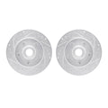 R1 Concepts Brake Rotor- D/S - Silver Fits Chevrolet Blazer
