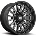 ROVER 20X9 5X150 18MM GLOSS BLACK MILLED