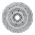 R1 04-08 Ford F-150 Rwd Front Left Drilled & Slotted Geoperformance Rotor
