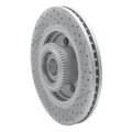 R1 04-08 Ford F-150 Rwd Front Left Drilled & Slotted Geoperformance Rotor