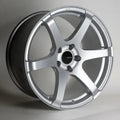Enkei T6S 18x9.5 35mm Offset 5x112 Bolt Pattern 72.6 Bore Matte Silver Wheel