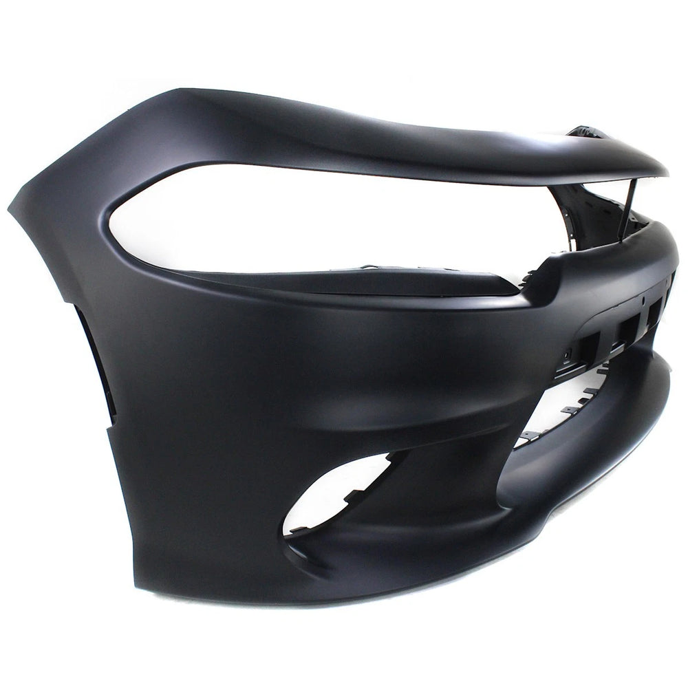 FRONT BUMPER COVER W/HOOD SCOOP; PRIME DODGE CHARGER 15C