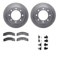 R1 Concepts E- Line Series Brake Rotor with Ceramic Brake Pads Hdw Fits Chevrolet Express