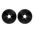 R1 Concepts Brake Rotor- D/S - Black Fits Jaguar S-Type