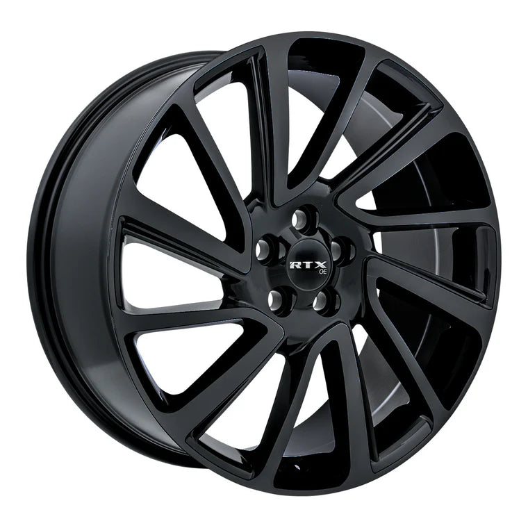 STERLING 20X8.5 5X108 ET45 CB63.4 SATIN BLACK