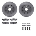 R1 Concepts E- Line Series Brake Rotor with Ceramic Brake Pads Hdw Fits Ford F-150