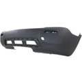REAR BUMPER COVER W/O OBJECT SENSORS; TEXTURED BLACK CHEVROLET TRAX 1316