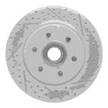 DFC 04-08 Ford F-150 Rwd Front Right Drilled & Slotted Geoperformance Rotor
