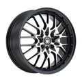 Konig Lace 16x7 8x100/108 ET40 Black/Machine Spoke