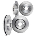 DFC 16-25 Honda HR-V Front & Rear Drilled & Slotted Silver Rotors