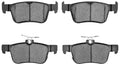DFC 17-20 Honda Civic Front & Rear Geospec Rotors with 5000 Advanced Brake Pads w/Hardware