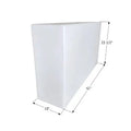 FRESH WATER TANK WT3618 42 X 23.5 X 10 40 GAL W/ .5IN FITTINGS